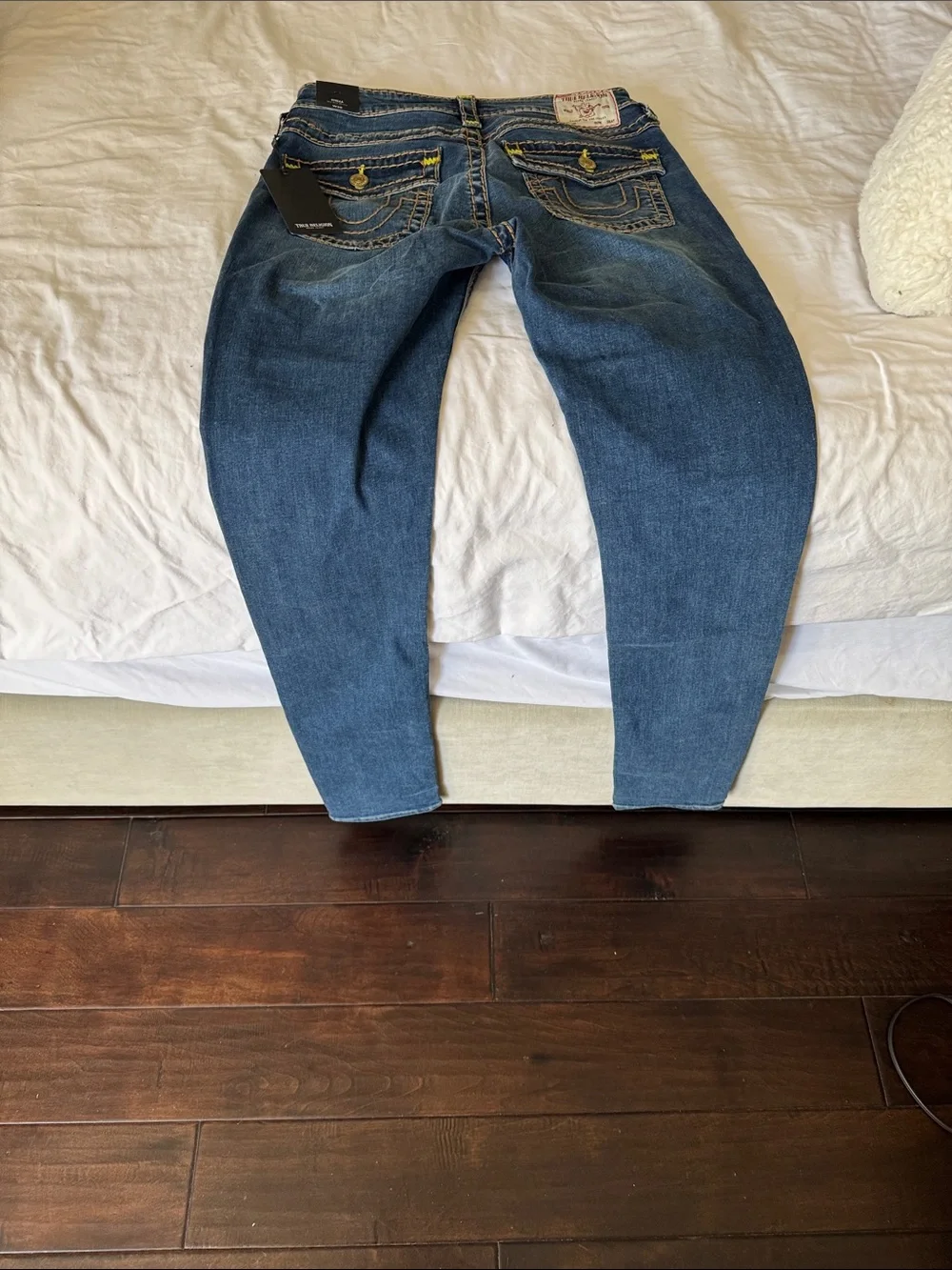 True Religion Bowes Blue Skinny Jeans